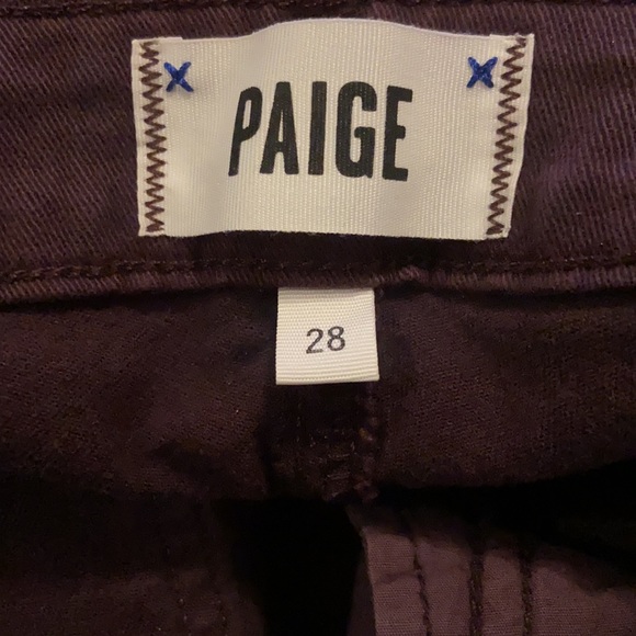 PAIGE Verdugo Ankle Plum Skinny Jeans from Anthropologie - Picture 4 of 6